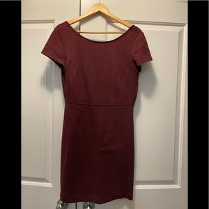 Banana Republic burgundy dress
